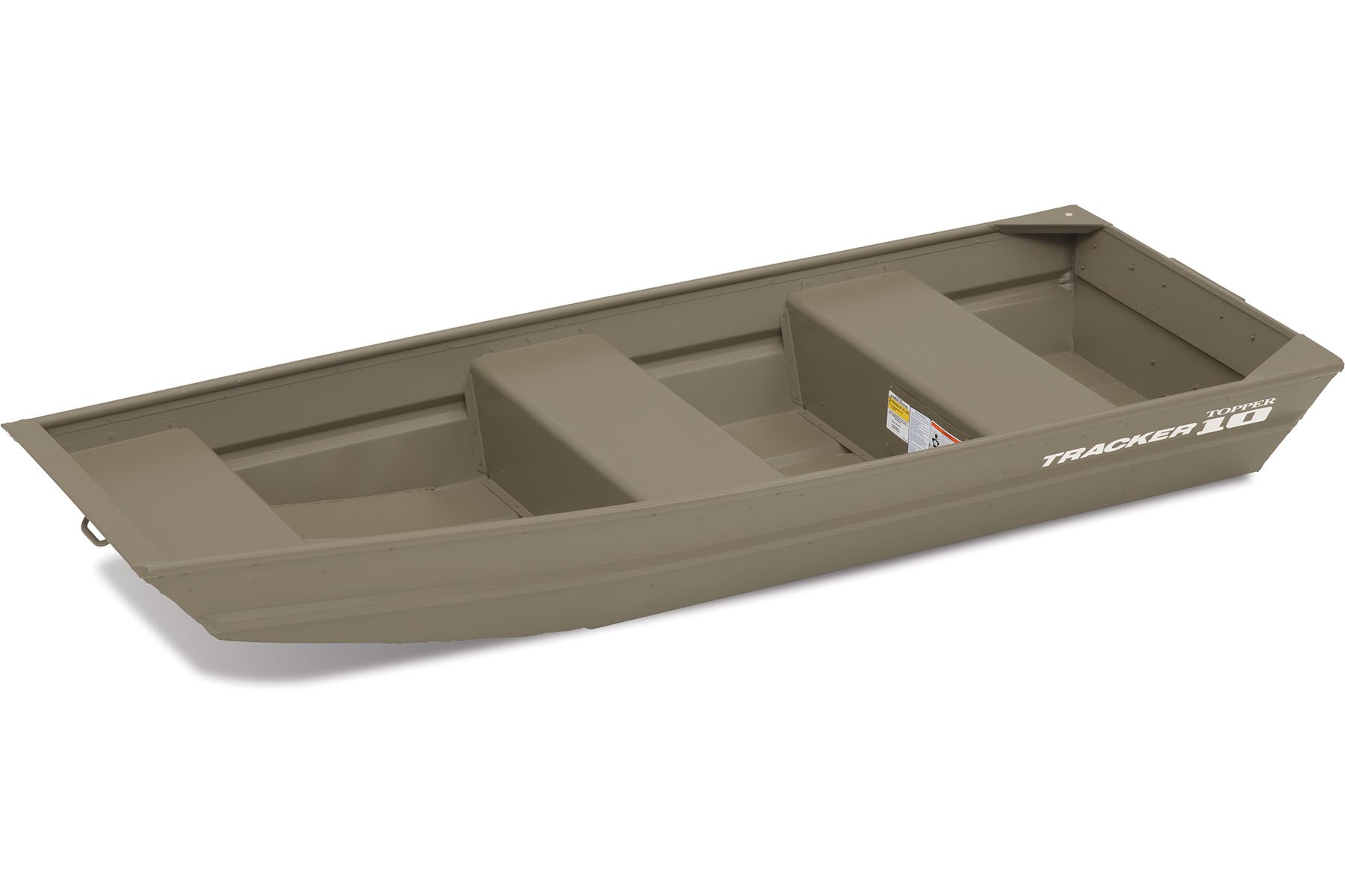 Topper Tracker Riveted Jon Boat