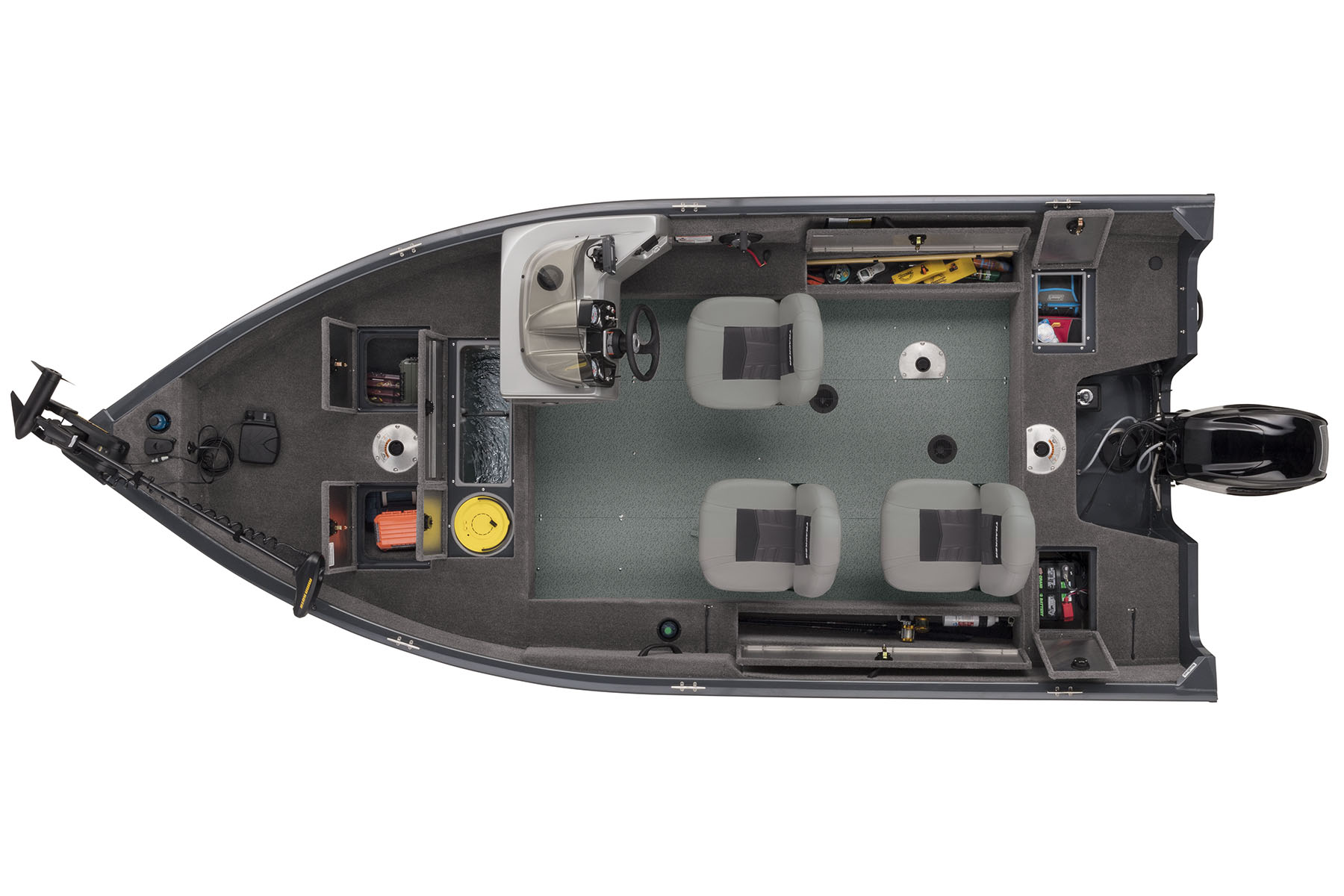 PRO GUIDE V-16 SC - TRACKER Deep V Multi-Species Boat