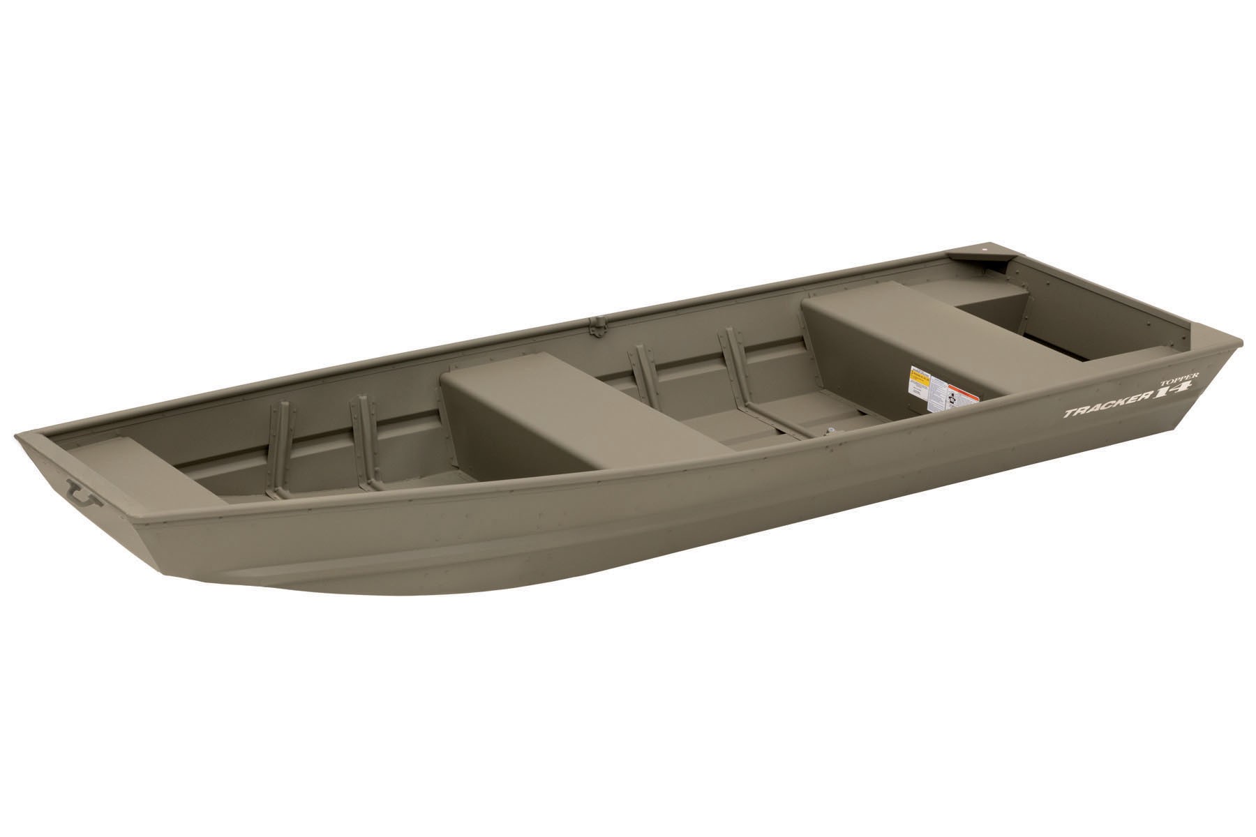 2019 TOPPER 1436 - TRACKER Riveted Jon Boat