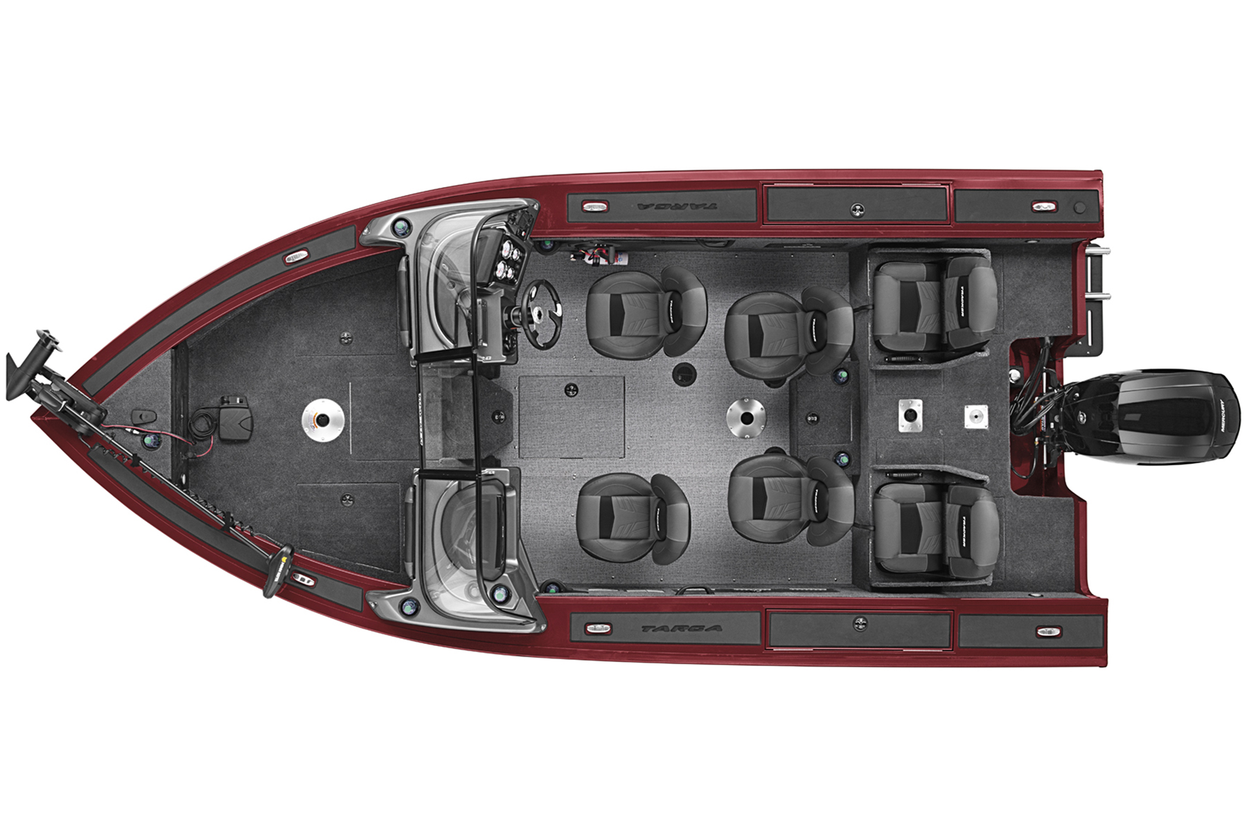 Targa V 18 Combo 2022 Tracker Deep V Fish And Ski Boat