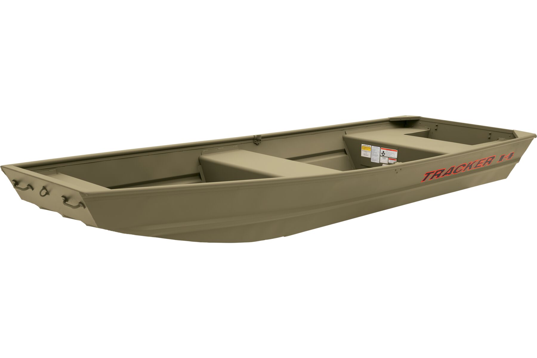 TOPPER 1436 - TRACKER Flat Bottom Jon Boat